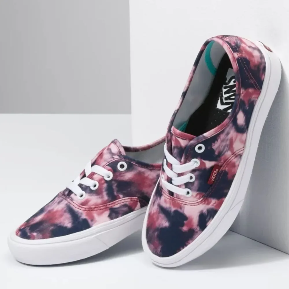 Vans‎ Grunge Wash Comfy Cush Authentic Lace-Up Sneaker